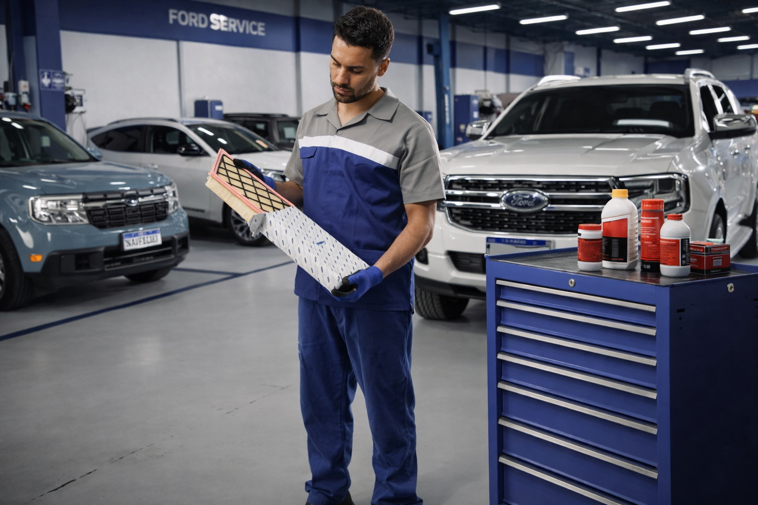 Foto de um especialista da FordSul